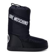 Dames Ski Laarzen - Herfst/Winter Collectie Love Moschino , Black , Da...