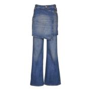 Stijlvolle Broek Ganni , Blue , Dames