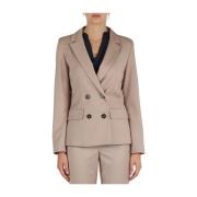 Beige Flannel Blazer Enza1 Marella , Beige , Dames