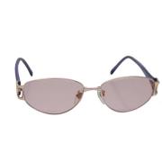 Pre-owned Plastic sunglasses Yves Saint Laurent Vintage , Purple , Dam...