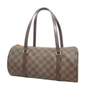 Pre-owned Canvas louis-vuitton-bags Louis Vuitton Vintage , Brown , Da...