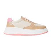 Kleur Blok Sneakers met Logo Detail Twinset , Multicolor , Dames