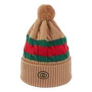 Wollen Hoed Stijlvolle Mode Accessoire Gucci , Multicolor , Heren