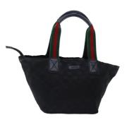 Pre-owned Canvas gucci-bags Gucci Vintage , Black , Dames