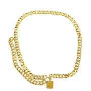 Pre-owned Metal chanel-jewelry Chanel Vintage , Yellow , Dames