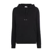 Frans Gemaakt Regular Fit Sweatshirt Saint Laurent , Black , Dames