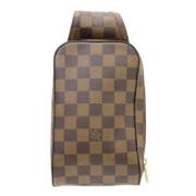 Pre-owned Canvas louis-vuitton-bags Louis Vuitton Vintage , Brown , Da...