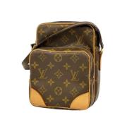 Pre-owned Canvas louis-vuitton-bags Louis Vuitton Vintage , Brown , Da...