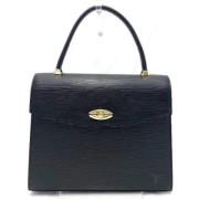 Pre-owned Leather louis-vuitton-bags Louis Vuitton Vintage , Black , D...