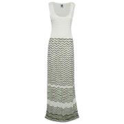 Pre-owned Knit dresses Missoni Pre-owned , White , Dames