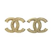 Pre-owned Metal chanel-jewelry Chanel Vintage , Yellow , Dames