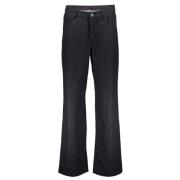 Denim Broek met Unieke Structuur Geisha , Gray , Dames