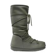 Winter Enkellaarzen Moon Boot , Green , Dames