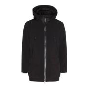 Zachte Shell P Jas Woolrich , Black , Heren