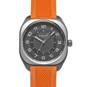 Pre-owned Rubber watches Hermès Vintage , Gray , Heren