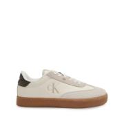 Witte Sneakers voor een Stijlvolle Look Calvin Klein , White , Heren