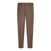 Bruine broek voor mannen Aw24 Dell'oglio , Brown , Heren