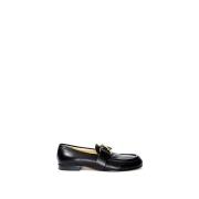 Klassieke Leren Loafer Schoen Proenza Schouler , Black , Dames