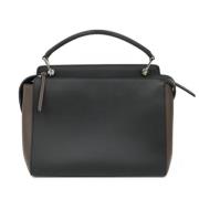 Pre-owned Leather handbags Fendi Vintage , Black , Dames