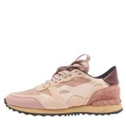 Pre-owned Canvas sneakers Valentino Vintage , Pink , Dames