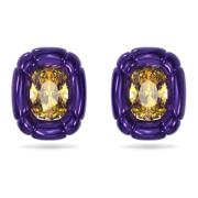 Dames Clip Oorbellen Dulcis Paars, Geel 5613729 Swarovski , Purple , D...