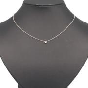 Pre-owned Silver necklaces Tiffany & Co. Pre-owned , Gray , Dames