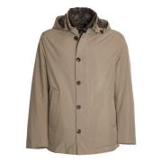 Beige Technische Jas voor Mannen Montecore , Beige , Heren