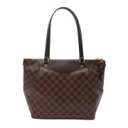 Pre-owned Canvas louis-vuitton-bags Louis Vuitton Vintage , Brown , Da...