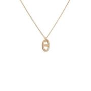 Pre-owned Rose Gold necklaces Hermès Vintage , Yellow , Dames