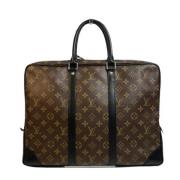 Pre-owned Canvas louis-vuitton-bags Louis Vuitton Vintage , Brown , He...