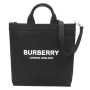 Pre-owned Fabric handbags Burberry Vintage , Black , Dames