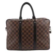 Pre-owned Leather louis-vuitton-bags Louis Vuitton Vintage , Brown , H...