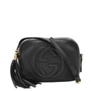 Pre-owned Leather gucci-bags Gucci Vintage , Black , Dames