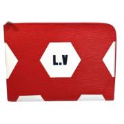 Pre-owned Leather louis-vuitton-bags Louis Vuitton Vintage , Red , Her...