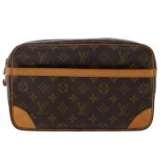 Pre-owned Canvas louis-vuitton-bags Louis Vuitton Vintage , Brown , Da...