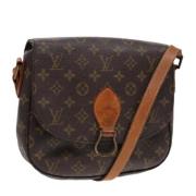 Pre-owned Canvas louis-vuitton-bags Louis Vuitton Vintage , Brown , Da...