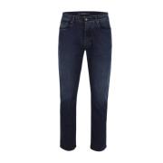 Denim Jeans in Rustiek Groen Atelier Noterman , Blue , Heren