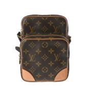 Pre-owned Canvas louis-vuitton-bags Louis Vuitton Vintage , Brown , Da...