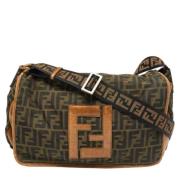 Pre-owned Canvas fendi-bags Fendi Vintage , Brown , Dames