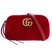 Pre-owned Leather gucci-bags Gucci Vintage , Red , Dames