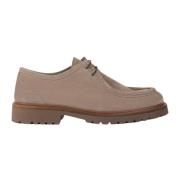 Beige Suède Casual Schoenen Exton , Beige , Heren