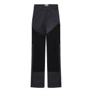 Grijze Broek met Nylon Inzetstukken ROA , Gray , Heren