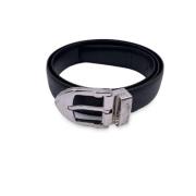 Pre-owned Leather belts Louis Vuitton Vintage , Black , Dames