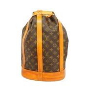 Pre-owned Canvas louis-vuitton-bags Louis Vuitton Vintage , Brown , Da...