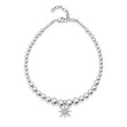 Women's Twilight Star Silver Choker Nialaya , Gray , Dames