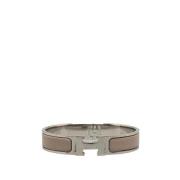 Pre-owned Metal bracelets Hermès Vintage , Brown , Dames