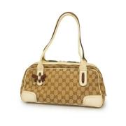 Pre-owned Canvas gucci-bags Gucci Vintage , Brown , Dames