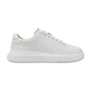 Veterschoenen Cupsole Mono Stijl Calvin Klein , White , Dames