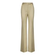 Hoge Taille Wijde Pijp Broek Honing Tom Ford , Yellow , Dames