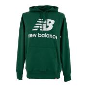 Hoodie Essentials PO New Balance , Green , Heren